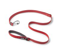 DOG Copenhagen Urban Freestyle 3.0 Dog Lead - Training Lead for Dogs - Adjustale Dog Leash - Padded for comfort - Reflective Trims - Strong Aluminum Carabiner, Classic Red, S