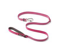 DOG Copenhagen Urban Freestyle 3.0 Dog Lead - Training Lead for Dogs - Adjustale Dog Leash - Padded for comfort - Reflective Trims - Strong Aluminum Carabiner, Wild Rose, S