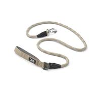 DOG Copenhagen Urban Rope 3.0 Dog Lead - Dog Training Lead - Dog Leash - Reflective Trim - Durable - For Small, Medium and Large Dogs - 160cm - Locking Carabiner - Padded Handle, Desert Dune, S