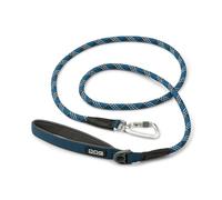 DOG Copenhagen Urban Rope 3.0 Dog Lead - Dog Training Lead - Dog Leash - Reflective Trim - Durable - For Small, Medium and Large Dogs - 160cm - Locking Carabiner - Padded Handle, Ocean Blue, S