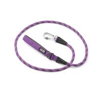 DOG Copenhagen Urban Rope 3.0 Dog Lead - Dog Training Lead - Dog Leash - Reflective Trim - Durable - For Small, Medium and Large Dogs - 160cm - Locking Carabiner - Padded Handle, Purple Passion, S