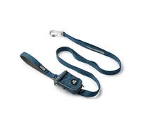 DOG Copenhagen Urban Trail 3.0 Dog Lead - Strong Dog Lead for Small, Medium and Large dogs - Padded Handle and Aluminum Carabiner - Training Lead - Dog Leash, Ocean Blue, S