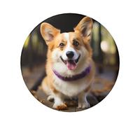 Dog Corgi Custom Pins 5 PCS, Personalized Photo Buttons, Metal Pinback Button Badges for Backpacks, Hats, Funny Backpack Pins Aesthetic Lapel Badge Pins Gifts for Men Women, One Size, Metal, no