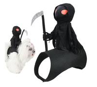 Dog Cosplay Costume | Pet Halloween Costumes | Dog Costume | Halloween Dog Clothes | Cat Dress Up Accessories With Knight Design | Dog Cosplay Costume for Halloween