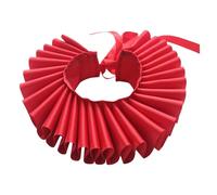 Dog Costume Collar, Pet Accessories, Dog Neckwear, Soft Lightweight Fabric for Comfort, Adjustable Fit Small Breeds, Ruffle Outfit for Events, 8.66 x 8.66 x 1.97 inches