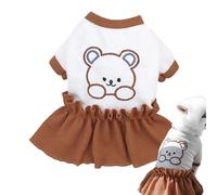 Dog Costume - Dog Vest T-Shirt Soft Pet Vest | Medium Dog Clothes for Small Dogs with Dog T-Shirt with Pattern Dog Vest