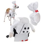 Dog Costume - Funny Chef Dog Costume for Halloween, Adjustable Animal with Cooking Shirt and as a Funny Photo Accessory for Costume Parties Birthday Walks