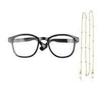 Dog Costume Glasses, Pet Dress Up Glasses,Generals with Chain for Cats for Pets | Heathes Puppy Puppy Kitten Dress Up Halloween Hide