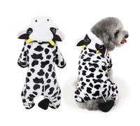 Dog Costume Warm Coral Fleece Jumpsuit for Puppies Small Dogs