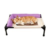 Dog Cot Bed | Non-Slip Washable Sleeping Pet Supplies,Elevated Dog Cot Cat Bed,for Small Medium Breed Home Indoor Outdoor Garden Yard Camping Travel Trip