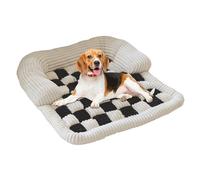 Dog Couch Bed - Non-Slip Sofa Protector Pet Mat, Fuzzy Calming Furniture Cover, Cozy Cat Couch Protector for Small Medium Large Pets, Washable Pet Bed, 27.56x27.56 Inches