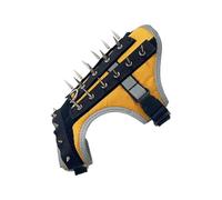 Dog Coyote Vest with Spikes, Reflective Safety Vest for Animals, Adjustable Coyote Vest Harness with Spikes for Walks, Outdoor Hunting, Protection Against Bird of Prey and Animal Attacks