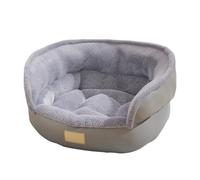 Dog Crate Bed Extra Large,Winter Warm Bed For Small Under 22 Lbs Cozy Cat & With Soft Fleece Slip Bottom Washable Ideal For Cats And Tiny Dogs,Provide Comfortable Sleeping Space ( Grey,60x52cm)