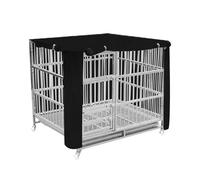 Dog Crate Cover 3cm Cage Protector | Bird Cage Cover Oxford Fabric Dustproof Sun Shield Outdoor Use Ventilated Design Breathable Structure Rolling Curtain Panel