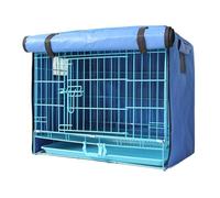 Dog Crate Cover for Wire Crates, Waterproof Breathable Sun-proof Windproof Mosquito Cover Four Seasons Cages Cover Foldable Outdoor Pet Kennel Crate Cover