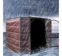 Dog Crate Cover, Heavy Duty Insulated Oxford Fabric, Easy to Put on, Keeps Pets Warm and Cozy for Wire Crates