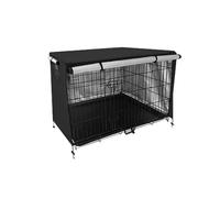 Dog Crate Covers - Obe Waterproof, Breathable Fabric | UV Resistant Ventilated Dog House Cover, Washable Mountain Pet Crate Cover for