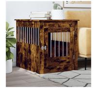 Vidaxl Dog Crate Furniture Smoked Oak 64.5X80X71 Cm Engineered Wood