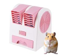 Dog Crate Fan | Pet Crate Fan for Cooling Dogs | USB Rechargeable Animals Cooling Equipment for Hot Days Hedgehog Kitten Hamster Bunny