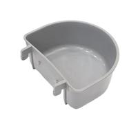Dog Crate Food Dish - Waterproof Pet Bowl For XL Dogs, Adjustable Hanging Feeder Kennels | Heavy-Duty Metal Cage Attachable Bowl, Anti-Tip Non-Skid Canine Dish, Easy-Clean Puppy Feeding Conta