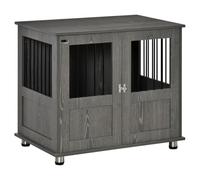 Dog Crate Furniture with End Table, Chic Cage Furniture for Your Pup Modern Functional & Decorative Space for for Small and Medium Dogs