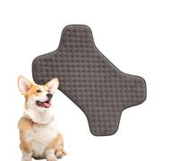 Dog Crate Mat - Puppy Mattress Cute Bone Shape Machine Washable - Non-Slip Chew Proof Dog Bed Wear-Resistant Pet Sleeping Pad For Muddy Paws