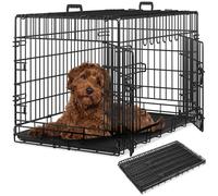 Dog Crate Pet Transport Cage for Car Travel Box Puppy Train Cat Carrier Vets