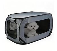 Dog Crate - Thickened Indoor Dog Kennel, Foldable Breathable Pet Carrier For Puppy Small Medium Animal Home Living Room Balcony Car Outdoor Travel Camping