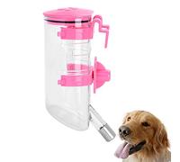 Dog Crate Water Bottle Portable Pet Water Dispenser Cat Cage Drinker Kettle Hanging Puppy Kennel Crate Automatic Drinking Fountain for Small Medium Large Dog Cat Rabbit 350ml