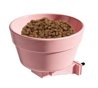 Dog Crate Water Bowl, Removable Feeder, 5.31 Inches Portable Insight Design, Detachable Tool with Balance, Puppy Accessory for Pets Owners Indoor Outdoor House Yard, Home Accessories for Travel Usage