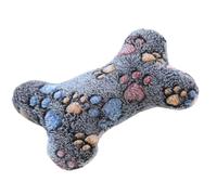 Dog Cushion - Bone Shaped Neck Support, Plush - Soft Stuffed Dog Toy | Dogs Provide A Comfortable Edge That Gives A Sense Of Safety, Perfect For Stressed Cats