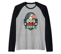 Dog Dad Club American Vintage Raglan Baseball Tee