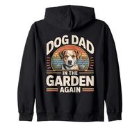 Dog Dad In The Garden Again Funny Gardening Zip Hoodie