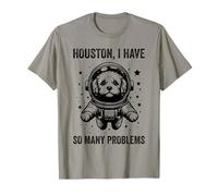 Dog Dad Mom Space - Houston Problem Cavachon T-Shirt