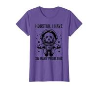 Dog Dad Mom Space - Houston Problem Cockapoo T-Shirt