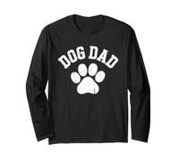 Dog Dad Shirt Funny Men Dog Father Fathers Day Long Sleeve T-Shirt