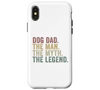 Dog Dad The Man The Myth The Legend Funny Pet Lover Case for iPhone X/XS