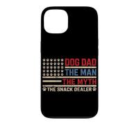 Dog Dad The Man The Myth The Snack Dealer American Flag Case for iPhone 13