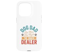 Dog Dad The Man The Myth The Treat Giver Design Case for iPhone 15 Pro