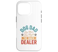 Dog Dad The Man The Myth The Treat Giver Design Case for iPhone 16 Pro