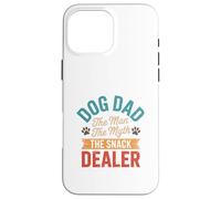 Dog Dad The Man The Myth The Treat Giver Design Case for iPhone 16 Pro Max