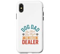 Dog Dad The Man The Myth The Treat Giver Design Case for iPhone X/XS