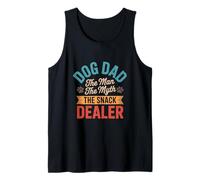 Dog Dad The Man The Myth The Treat Giver Design Tank Top