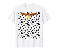Dog Dalmatian Costume Collar, Spots Puppy Halloween T-Shirt