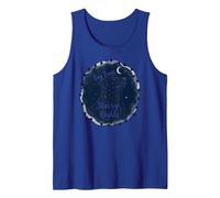 Dog Days Starry Nights Celestial Canine Tank Top, Men, Royal Blue, XL