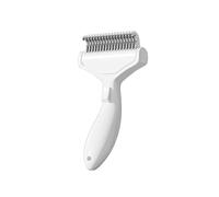 Dog De-Shedding Brush, Rounded Cutter Head, A Comb To Open The Knot, A Button Press, For Dogs, Cats All Kinds Of Long-Haired Pets