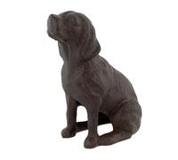 Dog Decorative Bookends, Unique Cast Iron Animal Shape Book Ends for Heavy Shelf, Vintage Antique Home Decor, Modern Living Room Library Office Shelf Decoration Door Stop Statue