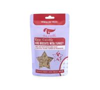 Petface Dog Deli Low Calorie Dog Treats with Turkey, Wheat Free Biscuits, Hand Baked in the UK, 120 g (Pack of 5)