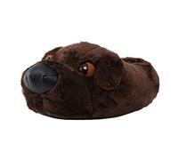Dog Design Novelty Slippers For Men And Women Cute Soft Animal Funny Home Indoor Winter Warm Floor Shoes Cartoon Open Slippers for Women Indoor Womens Thong House Womens Wool Slippers with Rubber Sole