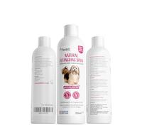 Dog Detangler Spray - Dog Hair/Fur Conditioner - Professional Grooming Formula for Dematting and Detangling - Leave in Conditioning Spray for Dogs, Hypoallergenic RSPO (Fragrance Free - 250ml)